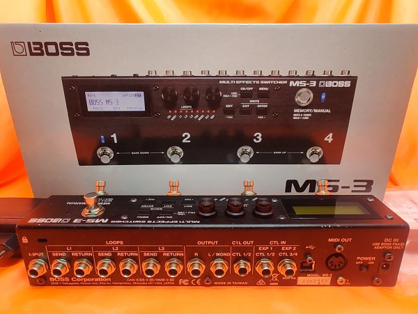 Boss Ms3 Multi Effects Switcher