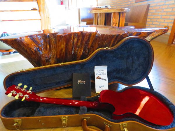 Gibson Custom Les Paul ES Wine Red