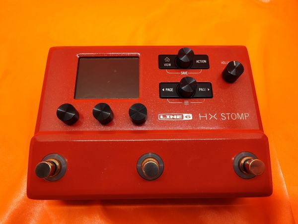 Line 6 Hx Stomp Limited Edition Red Sparkle Multi-effect