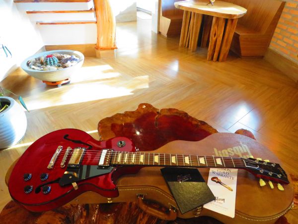 Gibson Custom Les Paul ES Wine Red