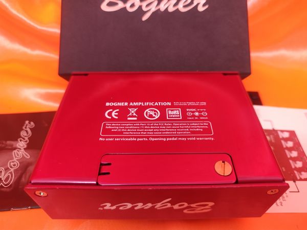 Bogner Ecstasy Red Overdrive