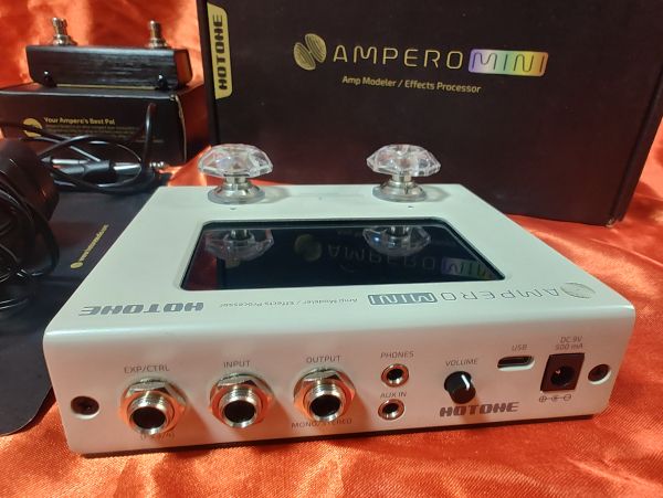 Hotone Ampero Mini Multi Effects - Acompanha Ampero Switch