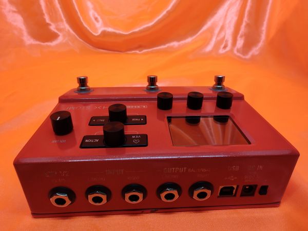 Line 6 Hx Stomp Limited Edition Red Sparkle Multi-effect