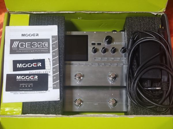 Mooer Ge300 Lite Amp Modelling Multi Effects Processor